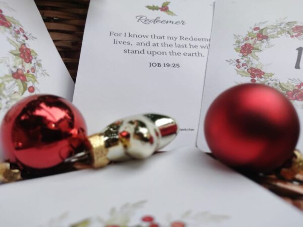 Names of Jesus Christmas Advent Calendar