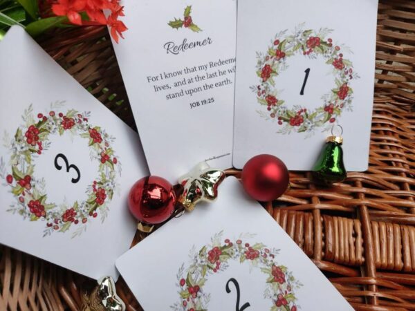 Names of Jesus Christmas Advent Calendar