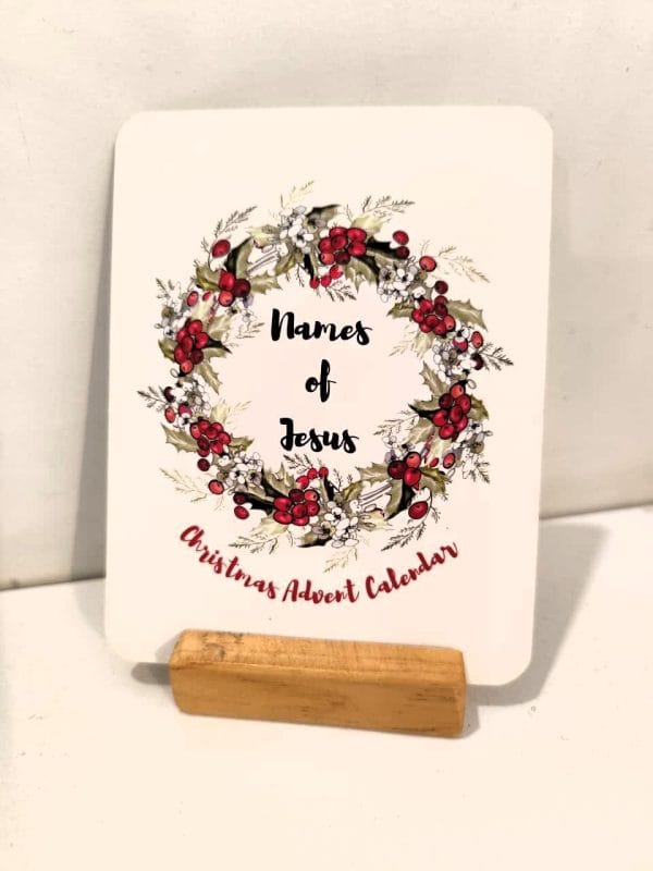 Names of Jesus Christmas Advent Calendar