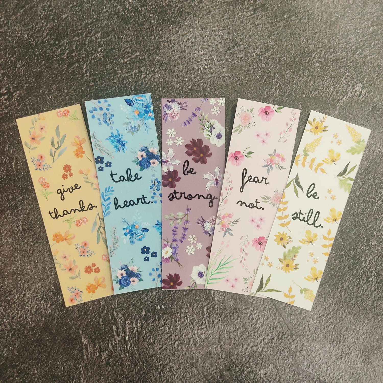 Scripture Assurance Bookmarks (Set of 5) 2 Scripture Assurance Bookmarks (Set of 5) - Image 2